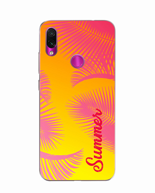 Силиконовый чехол для Xiaomi Redmi Note 7/Redmi Note 7 Pro Summer