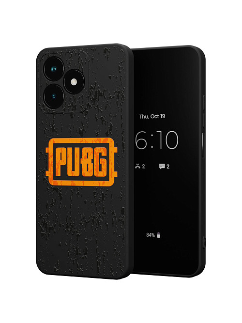 Силиконовый чехол для realme С53 (4G) "NOVEL: PUBG"