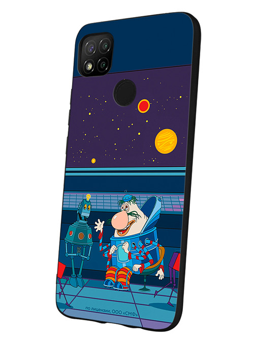 Силиконовый чехол для Xiaomi Redmi 9C "Тайна 3 планеты: Громозека и робот"