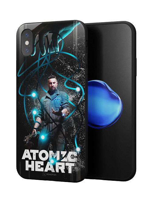 Силиконовый чехол для Apple iPhone Xs "Atomic Heart: ХРАЗ"