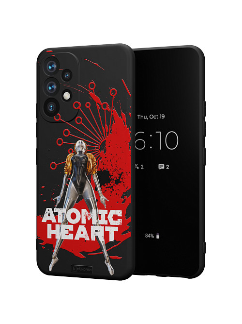 Силиконовый чехол для Samsung Galaxy A52 (4G) "Atomic Heart: Правая близняшка"