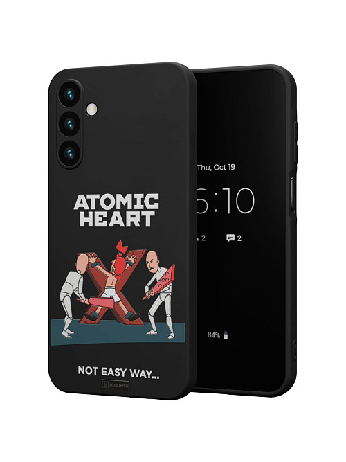 Силиконовый чехол для Samsung Galaxy A15 "Atomic Heart: Not Easy Way"