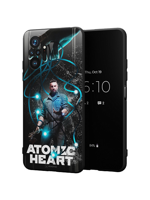 Силиконовый чехол для Xiaomi Redmi Note 10 Pro "Atomic Heart: ХРАЗ"