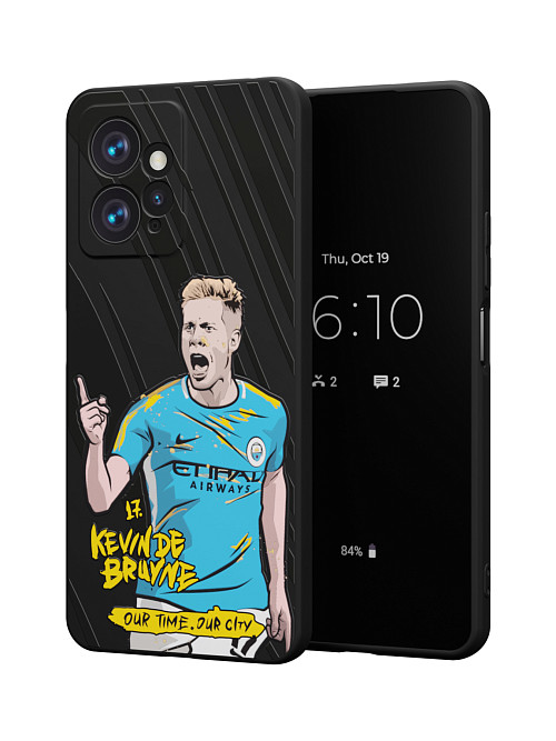 Силиконовый чехол для Xiaomi Redmi Note 12 (4G) "NOVEL: Kevin de Bruyne"