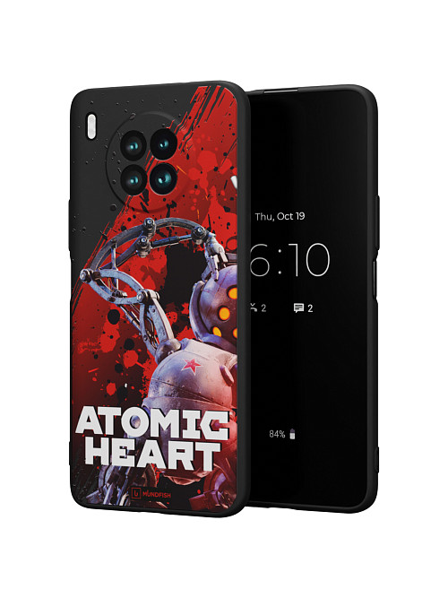 Силиконовый чехол для Huawei Nova 8i "Atomic Heart: Беляш (МА-9)"