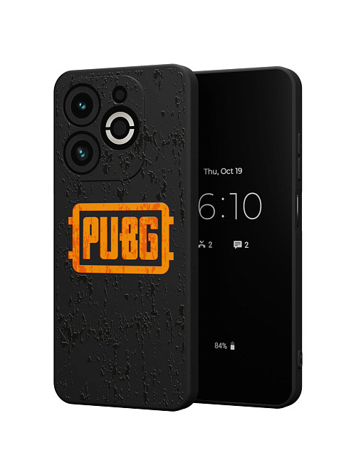 Силиконовый чехол для Infinix SMART 8 PLUS "NOVEL: PUBG"