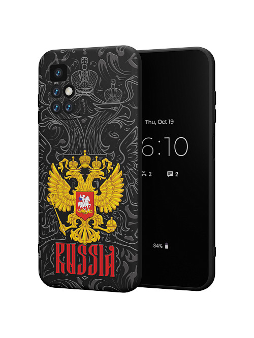 Силиконовый чехол для Xiaomi Redmi 10 "Россия"