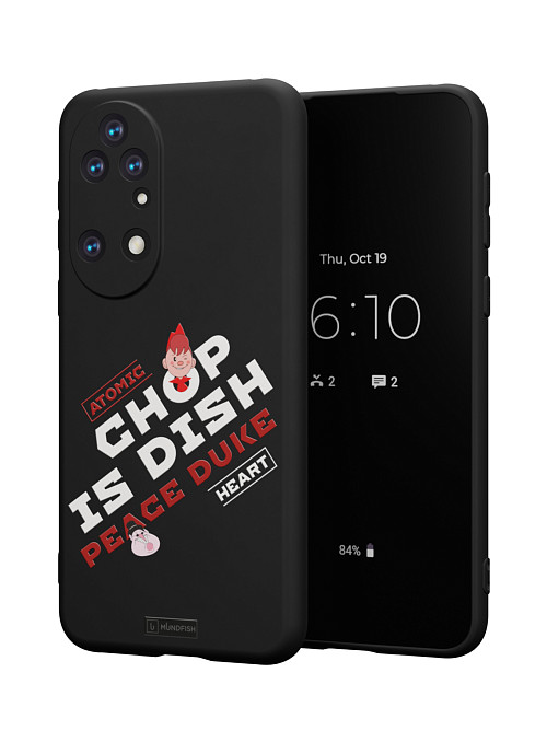 Силиконовый чехол для Huawei P50 "Atomic Heart: Peace Duke"