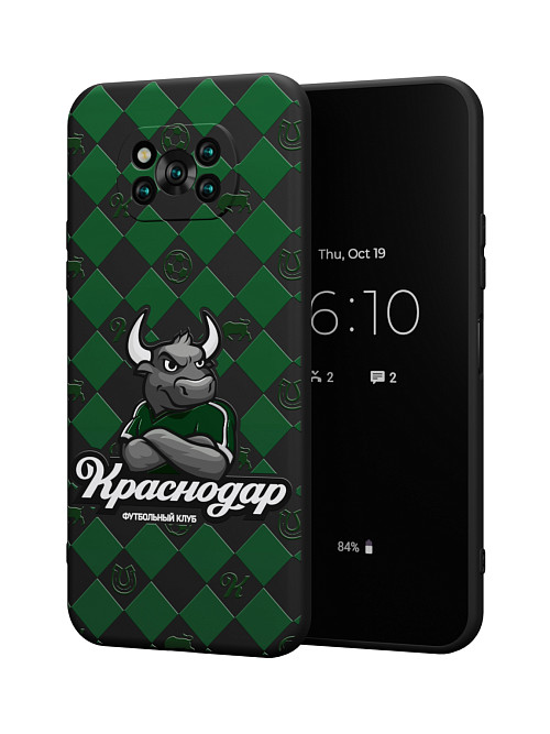 Силиконовый чехол для Poco X3 Pro "Краснодар: Маскот клуба"