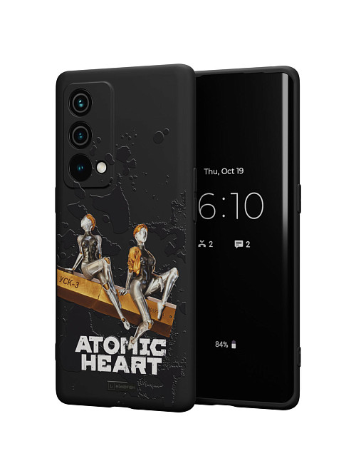 Силиконовый чехол для realme GT Master Edition "Atomic Heart: Боевые близняшки"