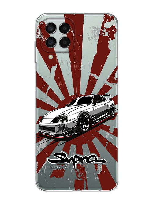 Силиконовый чехол для Samsung Galaxy M33 (5G) Toyota Supra