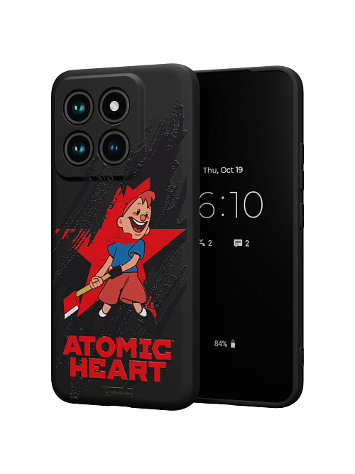 Силиконовый чехол для Xiaomi 14 Pro "Atomic Heart: Пионер"