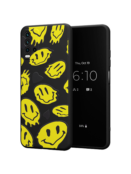 Силиконовый чехол для Xiaomi Redmi 9T "Smile"