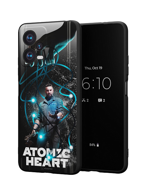 Силиконовый чехол для Xiaomi Redmi Note 12 (5G) "Atomic Heart: ХРАЗ"