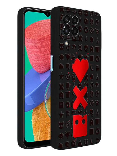 Силиконовый чехол для Samsung Galaxy M33 (5G) Love Death Robots