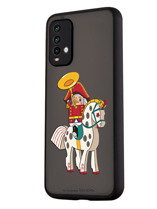 Противоударный чехол для Xiaomi Redmi 9T "Щелкунчик: На коне"