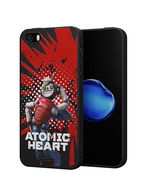 Силиконовый чехол для Apple iPhone 5 "Atomic Heart: Дикси"