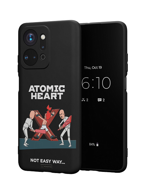 Силиконовый чехол для Honor X7a "Atomic Heart: Not Easy Way"