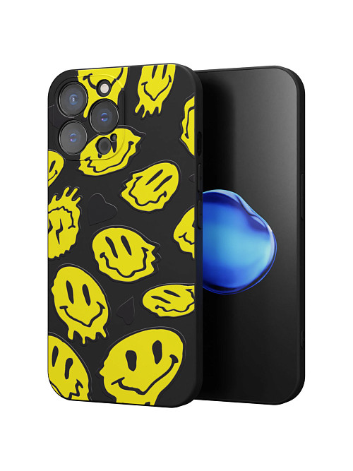 Силиконовый чехол для Apple iPhone 15 Pro Max "Smile"