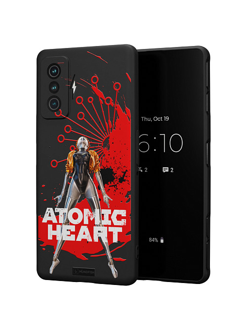 Силиконовый чехол для Xiaomi Redmi K50 Gaming Edition "Atomic Heart: Правая близняшка"