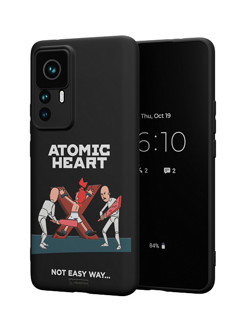 Силиконовый чехол для Xiaomi 12T Pro "Atomic Heart: Not Easy Way"