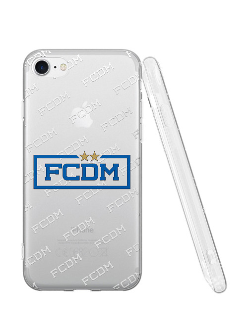 Силиконовый чехол для Apple iPhone 8 "Динамо: FC Dynamo Moscow"