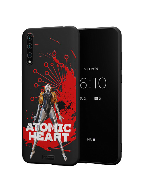 Силиконовый чехол для Huawei Y8p "Atomic Heart: Правая близняшка"