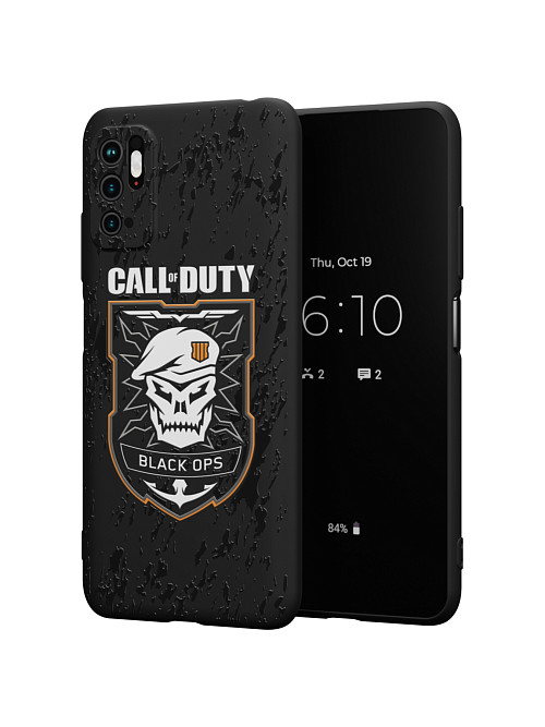 Силиконовый чехол для Poco M3 Pro "NOVEL: Call of Duty"