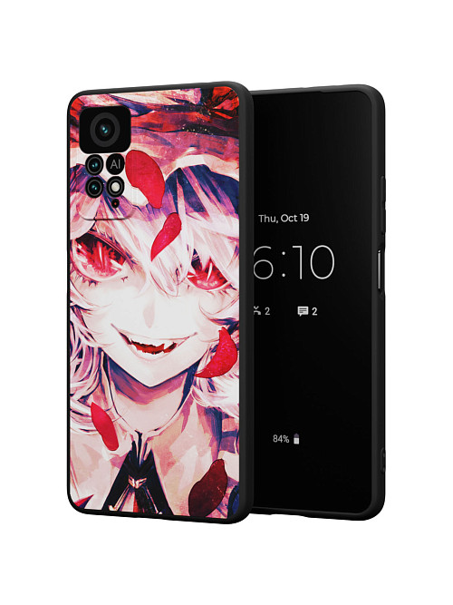 Силиконовый чехол для Xiaomi Redmi Note 12 Pro (4G) "Touhou Project - Remilia Scarlet"