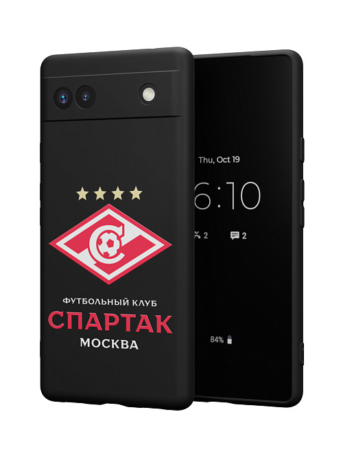 Силиконовый чехол для Google Pixel 6a "ФК Спартак Москва"