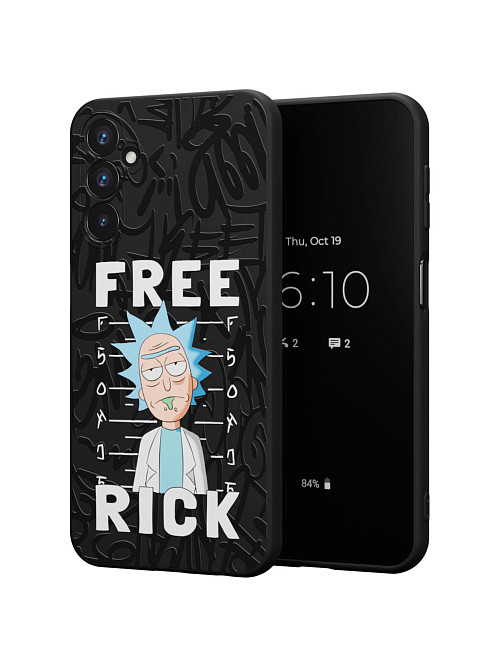 Силиконовый чехол для Samsung Galaxy A25 (5G) "NOVEL: Free Rick"