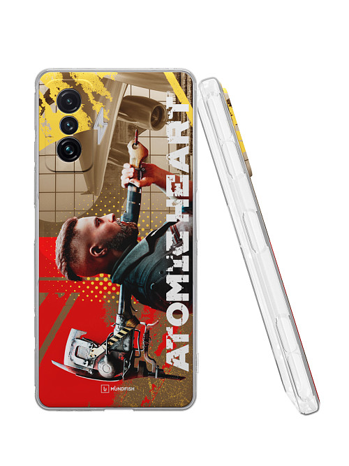 Силиконовый чехол для Xiaomi Redmi K50 Gaming Edition "Atomic Heart: Нечаев"