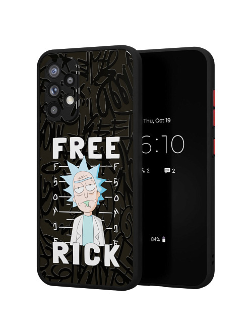 Противоударный чехол для Samsung Galaxy A32 (4G) "NOVEL: Free Rick"