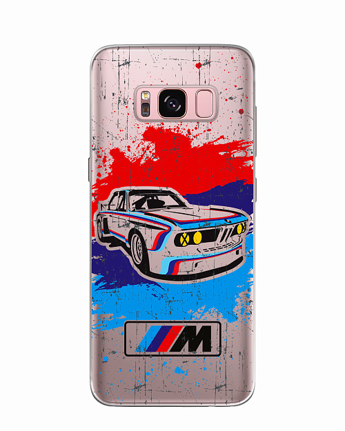 Силиконовый чехол для Samsung Galaxy S8 BMW