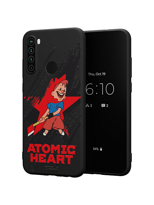 Силиконовый чехол для Xiaomi Redmi Note 8T "Atomic Heart: Пионер"