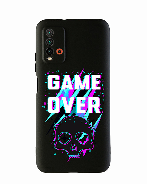 Силиконовый чехол для Xiaomi Redmi 9T "Game over"