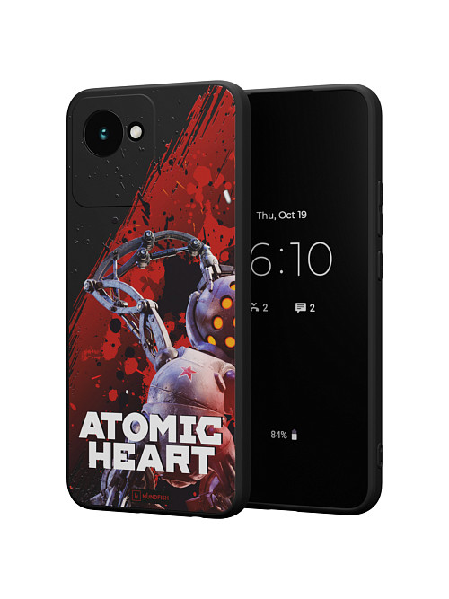 Силиконовый чехол для realme C30/C30S/realme Narzo 50i Prime "Atomic Heart: Беляш (МА-9)"