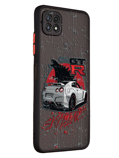 Противоударный чехол для Samsung Galaxy A22s (5G) "Nissan SKYLINE GTR"