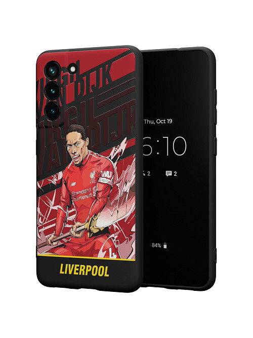 Силиконовый чехол для Samsung Galaxy S21 FE "NOVEL: Liverpool"