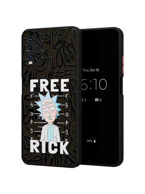 Противоударный чехол для Xiaomi Redmi 9T "NOVEL: Free Rick"