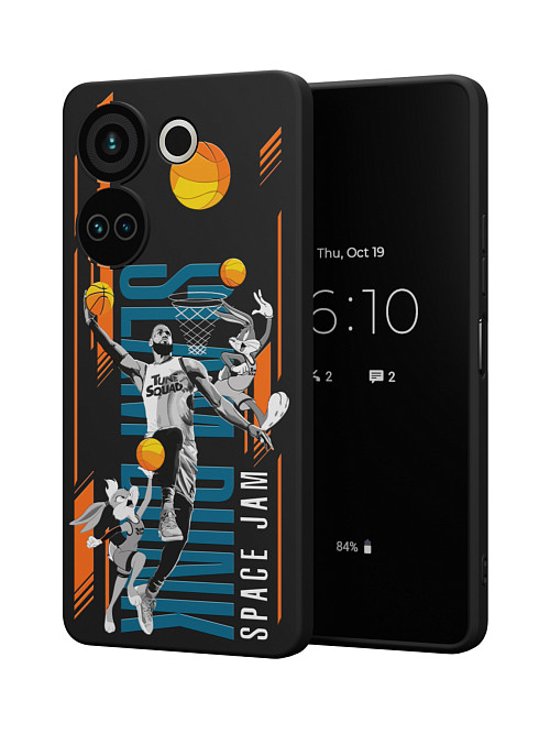 Силиконовый чехол для Tecno Camon 20 Pro (4G) "NOVEL: Slam Dunk"