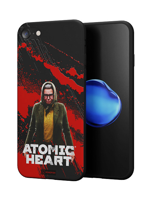 Силиконовый чехол для Apple iPhone 7 "Atomic Heart: Баба Зина"