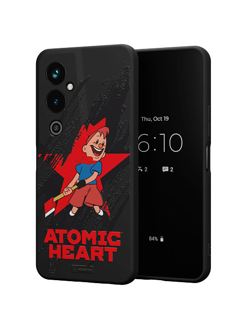 Силиконовый чехол для Tecno Pova 4 Pro "Atomic Heart: Пионер"