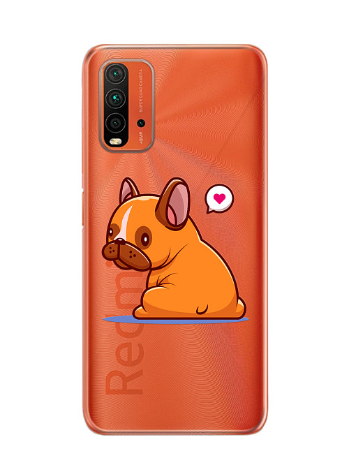 Силиконовый чехол для Xiaomi Redmi 9T "Мечта собаки"