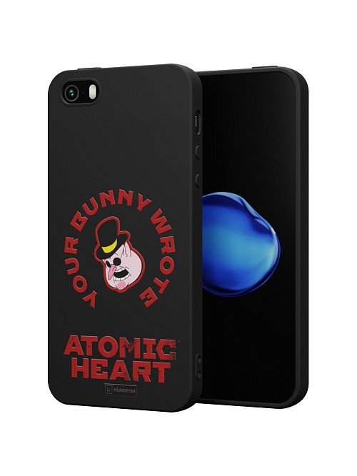 Силиконовый чехол для Apple iPhone 5 "Atomic Heart: Капиталист"