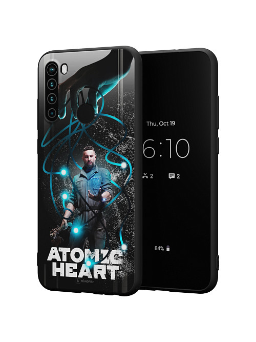 Силиконовый чехол для Xiaomi Redmi Note 8T "Atomic Heart: ХРАЗ"