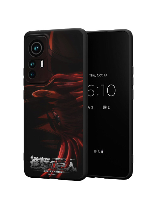 Силиконовый чехол для Xiaomi 12T Pro "AOT: Эрен Йегер"