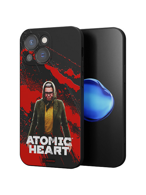 Силиконовый чехол для Apple iPhone 13 Mini "Atomic Heart: Баба Зина"