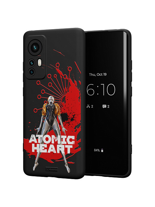 Силиконовый чехол для Xiaomi 12X "Atomic Heart: Правая близняшка"