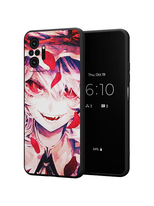 Силиконовый чехол для Xiaomi Redmi Note 10 Pro "Touhou Project - Remilia Scarlet"